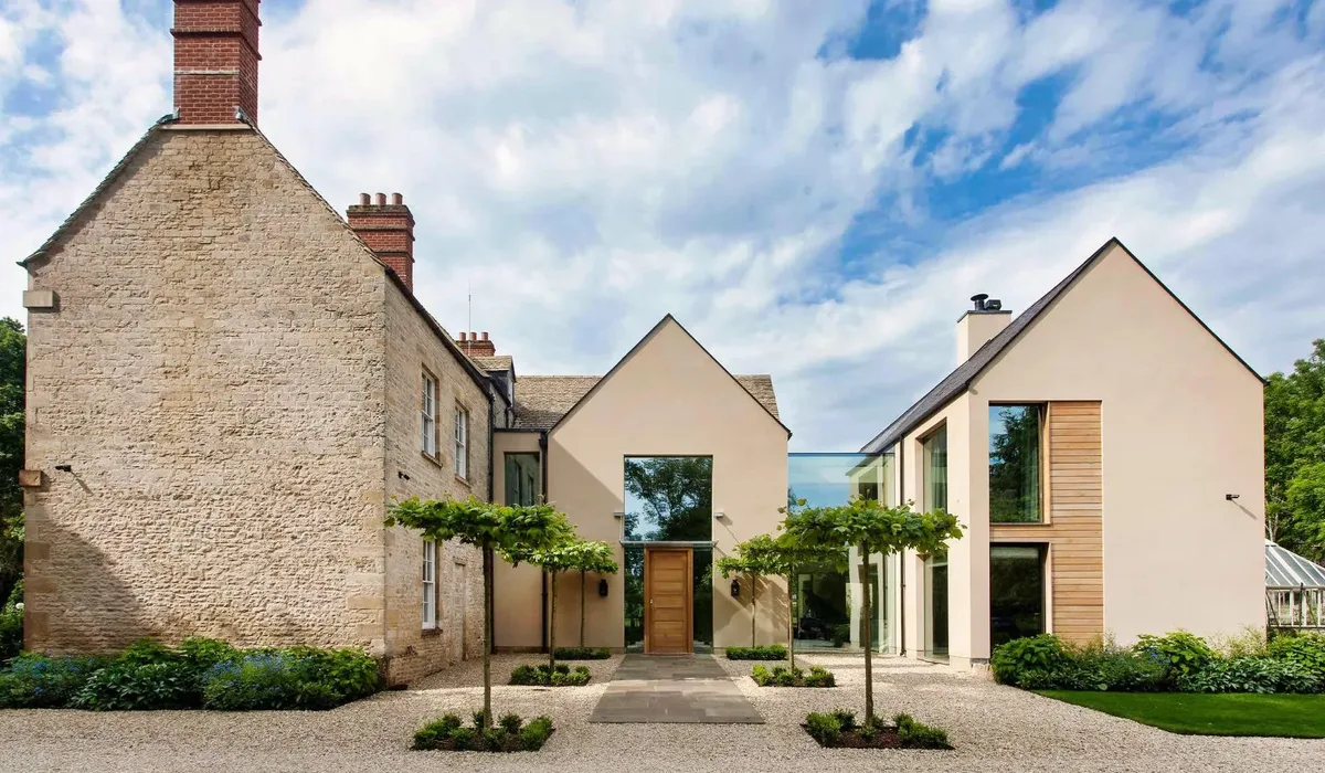 north lodge front entrance at blenheim palace
