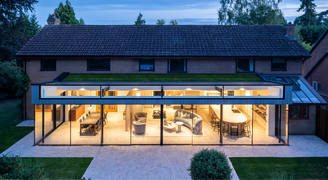 Clarkes Way - Glass Extension In Northamptonshire