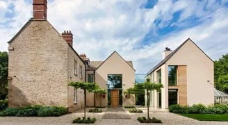 north lodge front entrance at blenheim palace