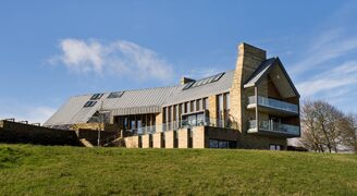 Structural Glazing in Yorkshire at Making Place House