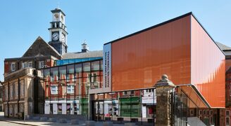 Clerestory Structural Roof Glazing in Wales | Maesteg Town Hall