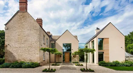 north lodge front entrance at blenheim palace