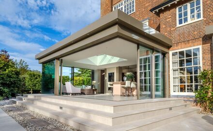 Structural glazing and slim sliding doors in Yorkshire - Charnwood - IQ Glass
