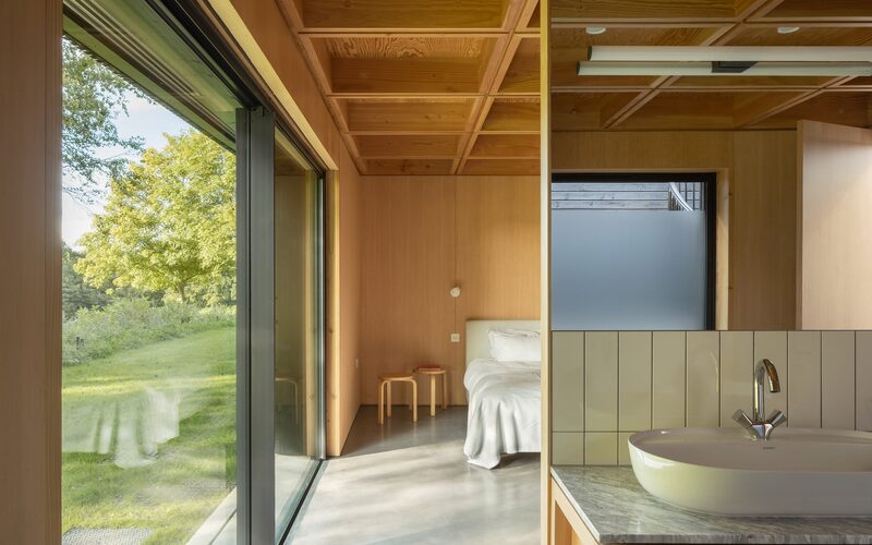 slim sliding doors in bedrooms