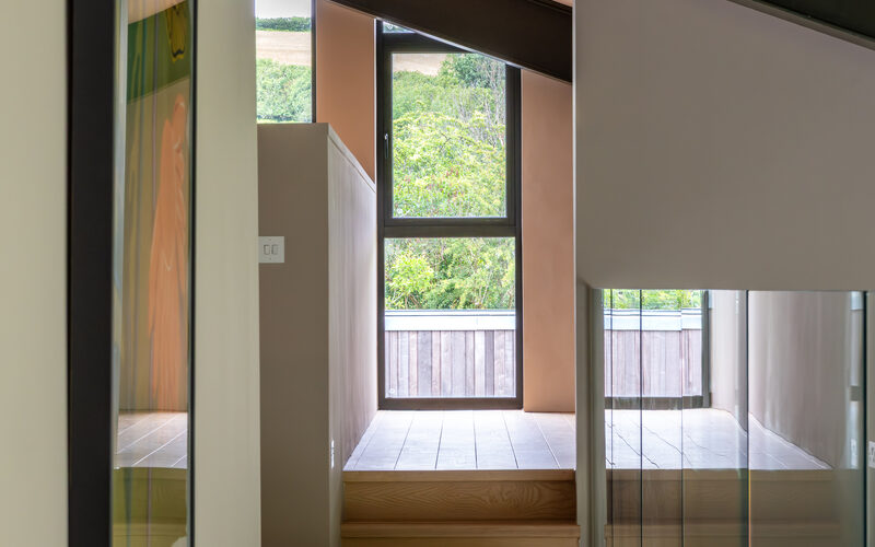 the field house, structural glass