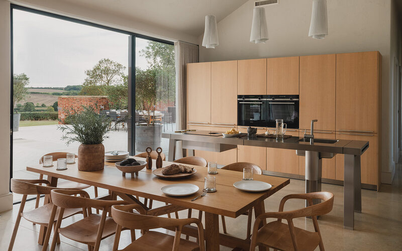 Sheepwash Barn - Barn conversion sliding doors in Rutland - IQ Glass