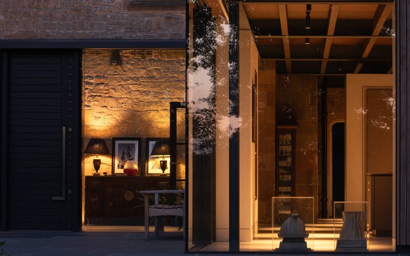 Glass Corner | Sliding Glass Doors for a Garden Extension in Edinburgh | IQ Glass