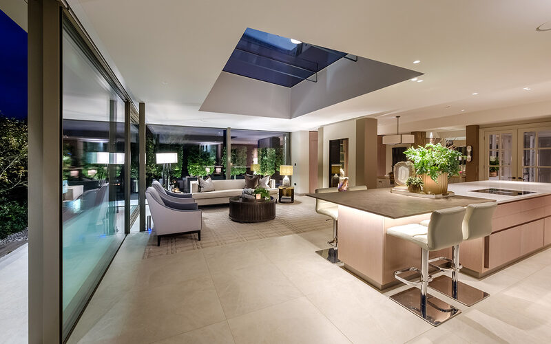 Ultra-wide sliding glass doors in Loughborough - Charnwood - IQ Glass
