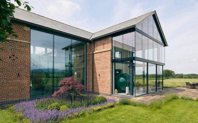 Double Height Glazing | Architectural Glazing in Cheshire | Fodens Farm