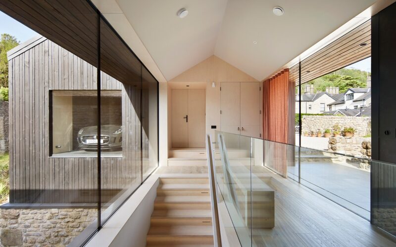 Internal View of Glazed Link | Architectural Glazing in Cumbria | Speckled Wood
