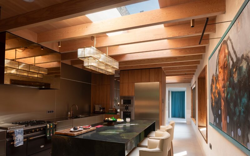 Kitchen Rooflight | Architectural Glazing in Edinburgh | Stockbridge Extension