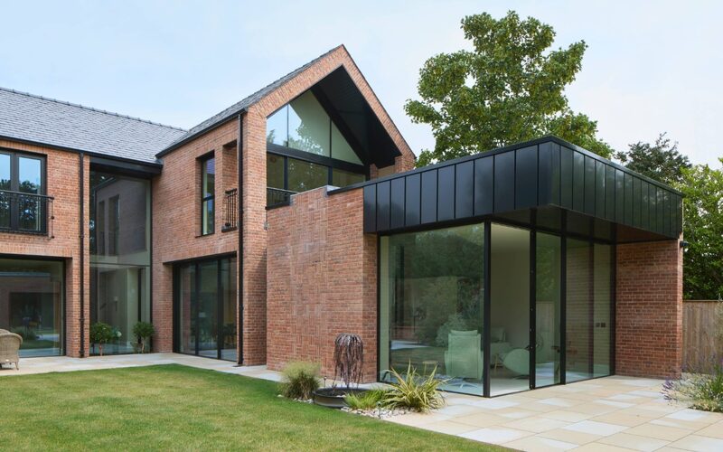 Garden View of Architectural Glazing in Merseyside | Shireburn