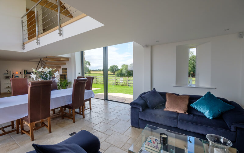 Barn renovation project - IQ Glass - Coolington Barn
