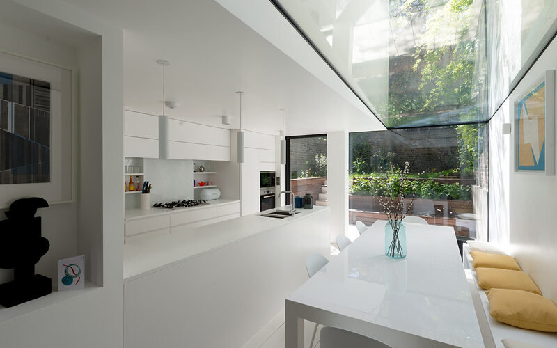 Fixed windows - Belgravia House - IQ Glass