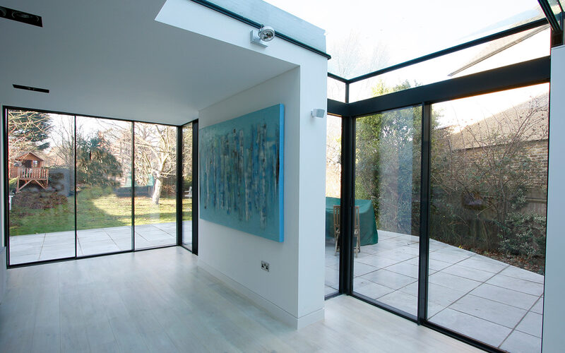 Glass extension in Dulwich - Dovercourt Road - IQ Glass