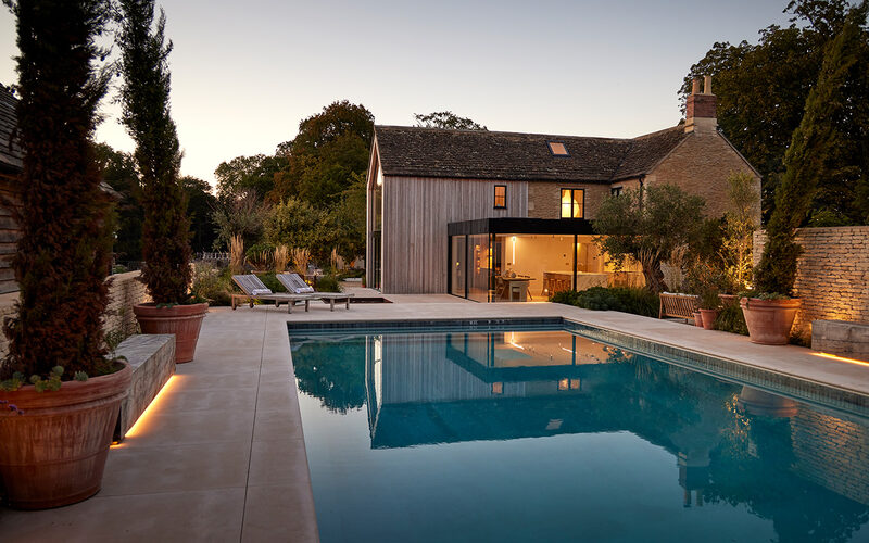 Glass Extension in the Cotswolds - IQ Glass - Woodbury