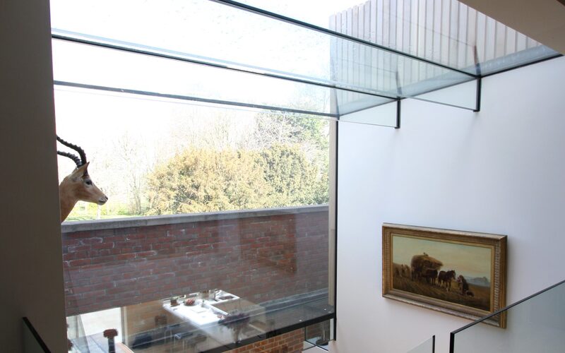 Glazed Roof | Glass Link in Warwickshire | Wall House