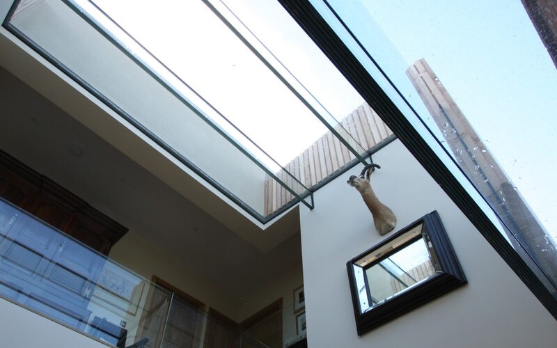 Glass Beams | Glass Link in Warwickshire | Wall House