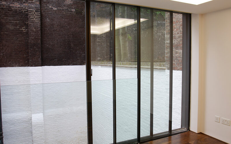 Juliet balcony doors - IQ Glass - Chester Street