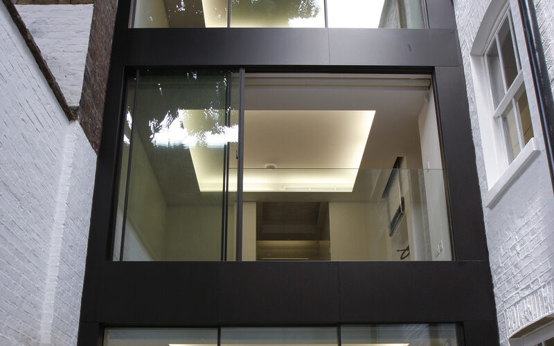 Juliet balcony doors - IQ Glass - Chester Street