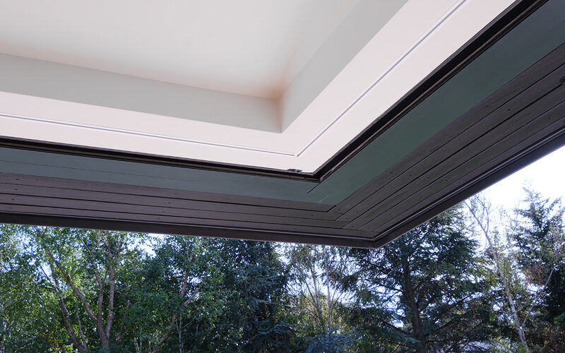 Open corner sliding doors in Cheltenham - IQ Glass - College Lawn