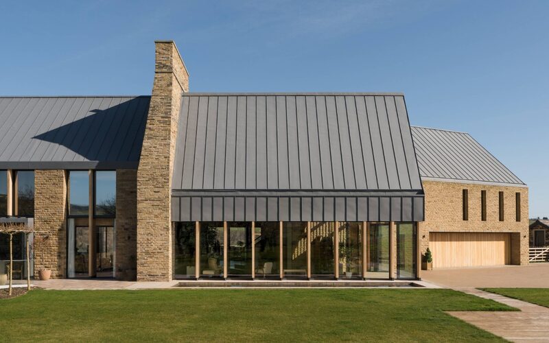 Structural Glazing in Yorkshire | Exterior View of Making Place House