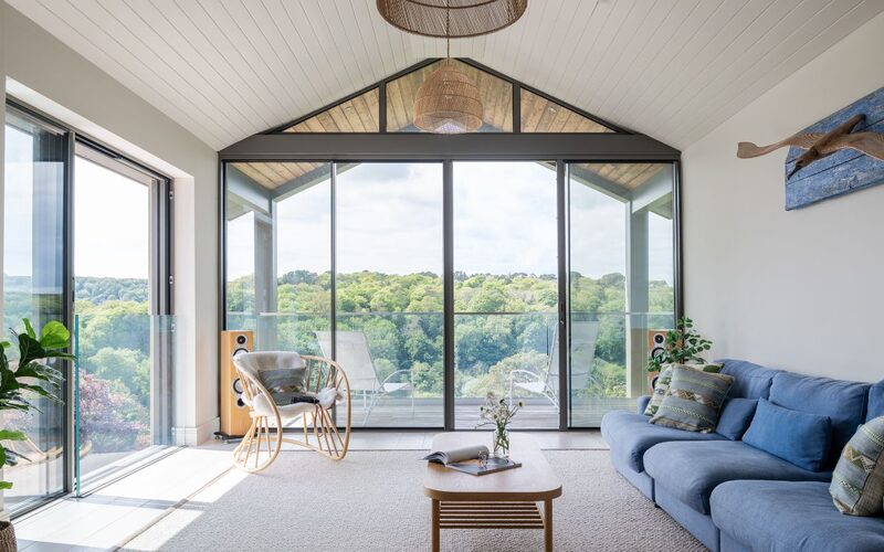 Marine grade glazing in Salcombe - Topwood - IQ Glass