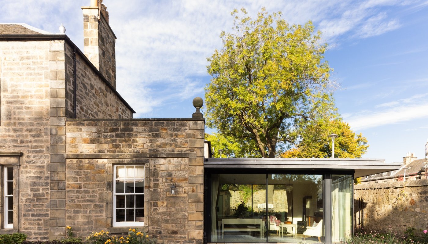 Triple glazing and heat transfer - IQ Glass - Edinburgh Georgian Villa